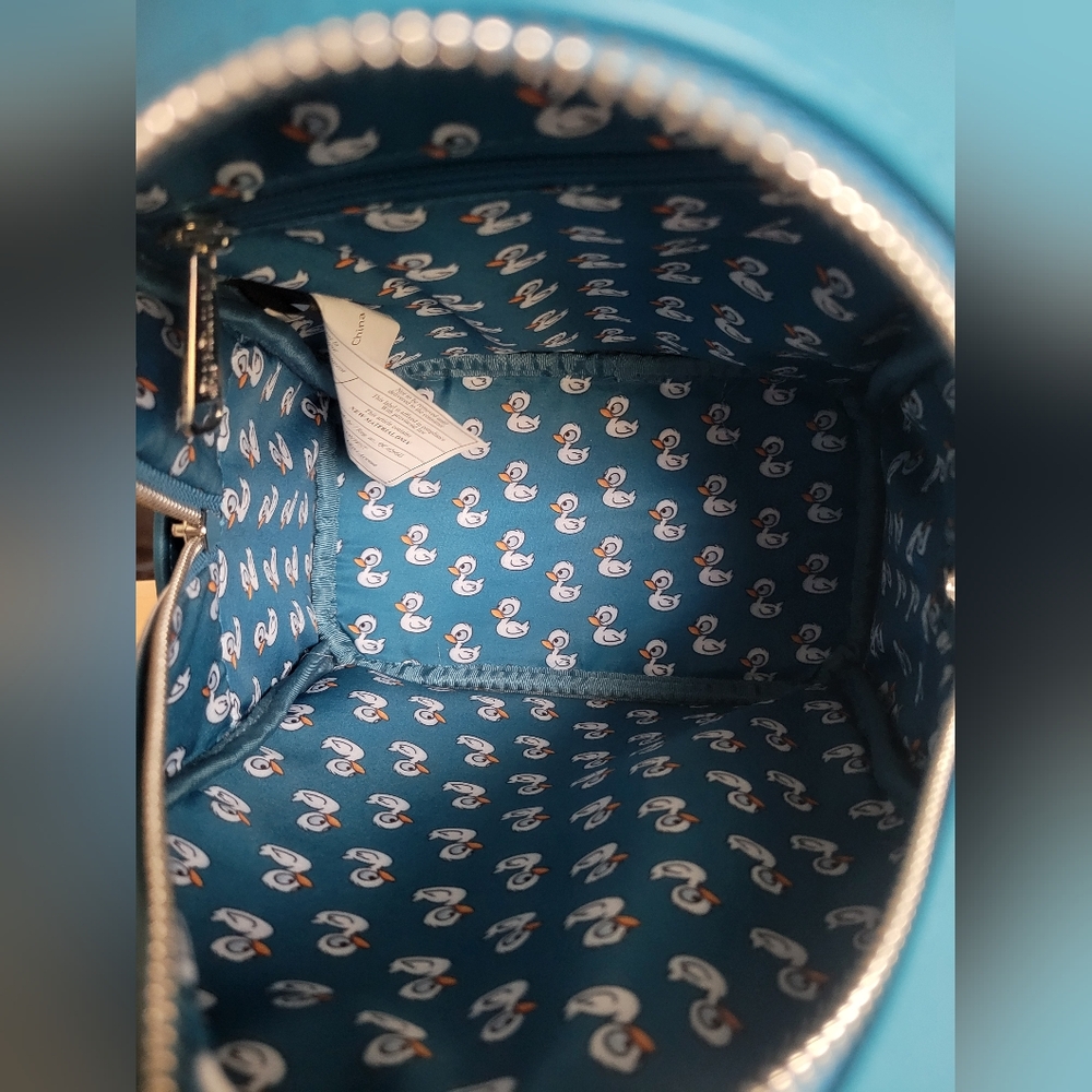 RARE Stitch and Duckling Loungefly Disney Backpack - Picture 11 of 12